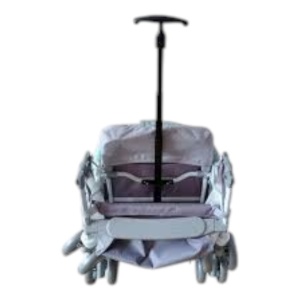 Carucior Sport Compact si Pliabil Tip Troller, Cod 709, Verde Menta, cu pliere compacta pentru avion - Img 4