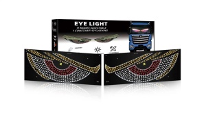 Ecran LED Devil Eye pentru mașini/camioane 2 buc