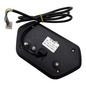 Indicator viteza pentru motocicleta electrica, ecran digital LCD, 60V, ABS, negru - Img 3