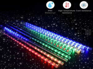 Instalație Tip Turturi, tub 30cm, 8 Tuburi Multicolori, 2.1M, Interconetabil, Instalatie luminoasa cu 8 tuburi pentru sarbatori - Img 5