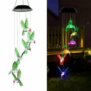 Lampa Solara Clopotei Vant, Model Colibri , ABS, IP64 - Img 2