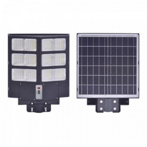 Lampa Solara Dubla 600W, 12 Celule cu Telecomanda  - Img 5