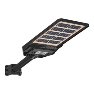 Lampă stradală cu inducție solară de 200 W, cu carcasă din ABS panou fotovoltaic, sursă de alimentare CC, grad de protecție IP65