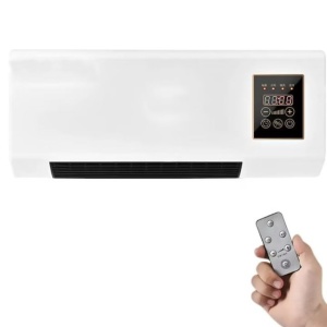 Mini Aer Conditionat Portabil , 2 in 1, Montaj Pe Perete, Cu Functie de Racire si Incalzire, 1200W, Gama 16–40°C, Telecomanda Inclusa, Culoare Alba - Img 3