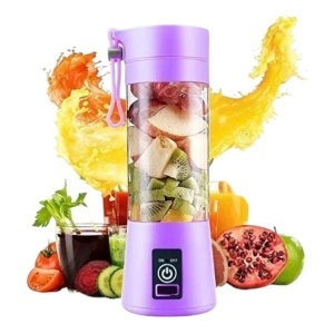 Mini-Blender Portabil cu Incarcare USB ,Mov