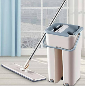 Mop Profesional Scratch cu Doua Cuve de Spalare si 2 Lavete - Img 7