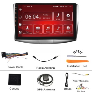 Navigatie Passat B6|B7|CC cu Android, 2GB RAM, CarPlay si Anroid Auto, Mirror Link, Wi-fi, Youtube, Waze, ecran HD 10.1 Inch, cu ventilator - Img 4