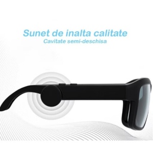 Ochelari de Soare Smart cu Bluetooth – Muzica si Apeluri Direct la Tine, Hands-Free, Rezistenta la Apa, IP65 - Img 3