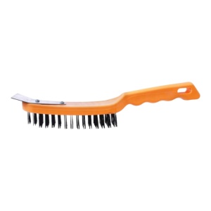 Perie sarma pentru curatat cu tabla, 4 randuri