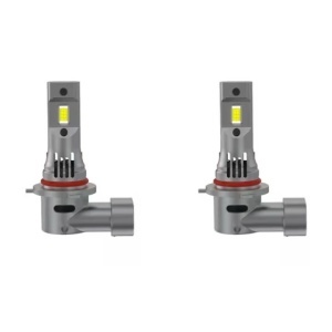 Set 2 becuri auto LED H11 mini, 180W, 12V, fara polaritate, 6000K, cu ventilator