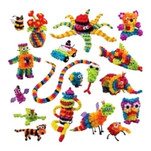 Set Creatie Pentru Copii, Tip BUNCHEMS – 400 Piese - Img 2