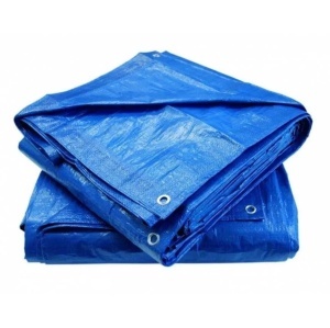 Set de 2 bucati 5x6m Prelata Impermeabila Albastra-Prelata Rezistenta