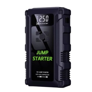 Starter Auto Portabil K09 12V cu Compresor de Aer de 2500A