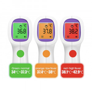 Termometru digital non contact cu infrarosu digital IDEAL și pentru copii - Img 2