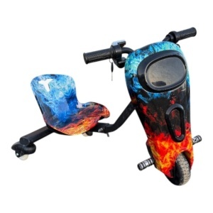 Tricicleta electrica pentru copii 36v 6 inch cu led si bluetooth