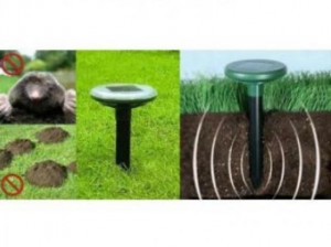 Aparat Solar Anti Daunatori, Alarma Sonica Pentru Alungat Daunatori si Cartite cu Alimentare Solara - Img 4