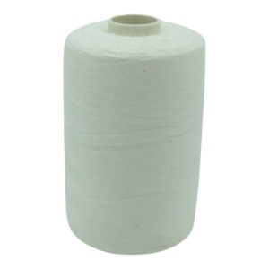 Ata cusut 100% polyester - Alb - 40/2