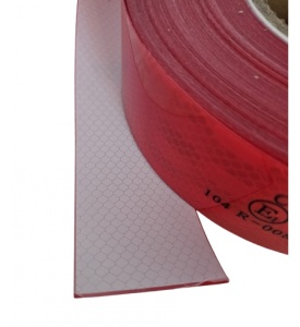 Banda reflectorizanta auto Rosu continua Premium Quality - Img 3