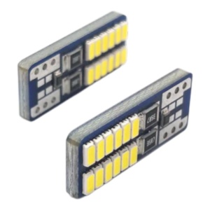 Bec LED T10 194, 6000K, alb, 168 W5W, 24-SMD 3014, Canbus, fără erori  - Img 2
