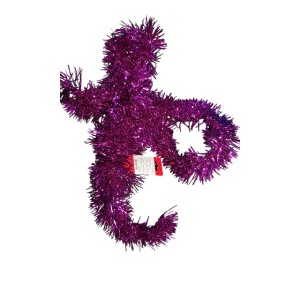Beteala Craciun, 2 m , material folie PVC, interior-exterior, Magenta