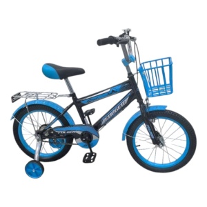 Bicicleta Caraiman 16B, Albastra 16 inch, roti ajutatoare ,cosulet, pentru copii cu varsta intre 4-6 ani Cod 16B03650 - Img 2