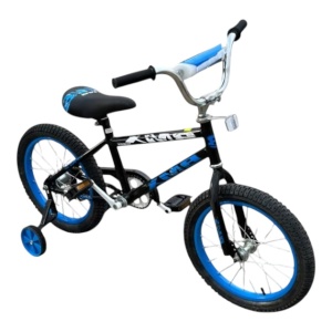 Bicicleta Copii BMX - 16 Inch, negru-albastru - Img 2