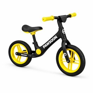 Bicicleta Echilibru Balance fara pedale Copii PAWSOON, Negru 12 inch - Img 3
