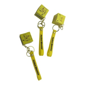 Breloc cu mini cub Rubik, Pocket Monster
