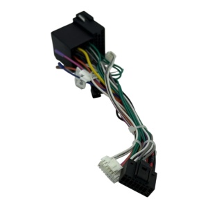 Cablu adaptor, mufa alimentare, conector Euro la ISO 16 pini, pentru navigatiile android, compatibil cu VW, Skoda, Seat, Opel, Peugeot, BMW, Citroen - Img 2