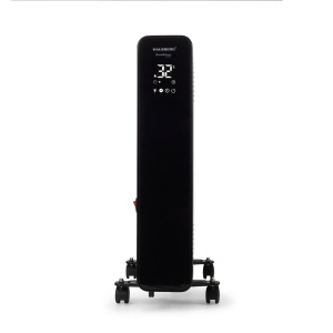 Calorifer electric Digital cu Telecomanda Hausberg HB-8950NG, 2000W, 9 elementi, 3 setari, Termostat electronic, Protectie supra-incalzire, Protectie anti-rasturnare, Negru - Img 3