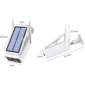 Cameră WiFi de exterior cu panou solar reîncărcabil  - Img 8