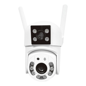 Camere WiFi wireless, cu lentilă dublă pentru securitatea casei, cameră WiFi inteligentă