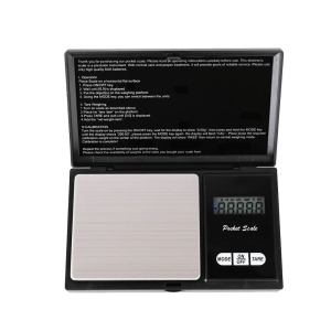 Cantar pentru Bijuterii Negru, 500 g x 0.1 g
