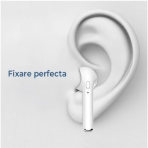 Casti I7 mini, Bluetooth 5.0, Incarcare Rapida, Microfon Dual, Alb 2.5 - Img 2