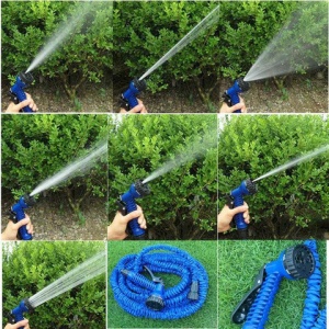 Furtun Extensibil de Gradina 20m cu Pistol de Stropit Inclus - Img 4