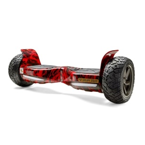 Hoverboard Hummer Extreme Red Waver,Scuter electric,roti 8.5 inch,telecomanda wireless,bluetooth,geanta de transport cadou,led-uri,lumini de zi/noapte,boxa incorporata,1000w - Img 2