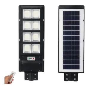 Lampa Solara Stradala, 400W cu 8 Celule, cu Telecomanda Inclusa, IP65