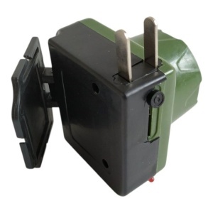 Lanternă frontală cu rază lungă de acțiune, super luminoasă, 30w, - reîncărcabilă și cu curea - Img 2