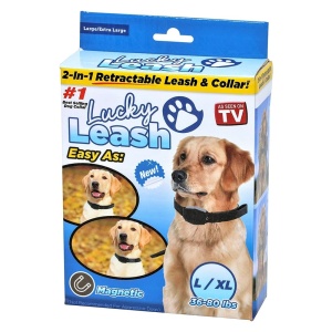 Lesa retractabila pentru caini Lucky Leash L/XL