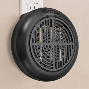 Mini aeroterma portabila 900W, 220V, display, timer - Img 2