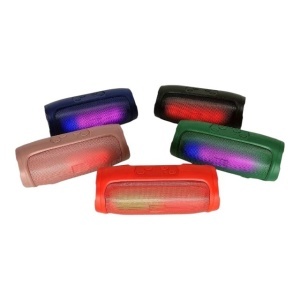 Mini difuzor wireless portabil Blue tooth, cu lumină LED RGB colorată CHARGE MINI 6 RGB BLUE - Img 3