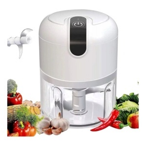 Mini Tocator si Maruntitor Electric,ALB