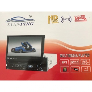 MP5 Player cu Ecran Retractabil, 7 inch, USB, Bluetooth, Touchscreen, SD Card - Img 3