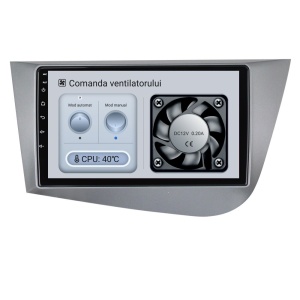 Navigatie Dedicata Seat Leon Mk2 (2005-2012), 9Inch, 1Gb Ram, 32Gb Stocare, Carplay - Img 5