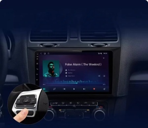 Navigatie Volkswagen Golf 6 2009-2012, Android 12, 1GB RAM 32GB, google maps, youtube, wifi, waze, bluetooth - Img 3