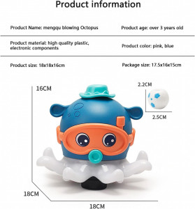 Promo 2 Bucati x Caracatita Interactiva, Muzicala si Luminoasa care sufla mingea, 0200ZD - Img 3