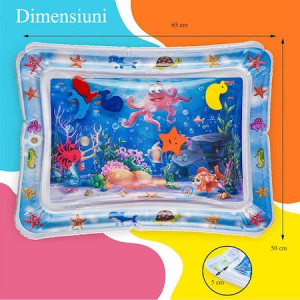 Saltea Gonflabila, Centru de Activitati Pentru Bebelusi, Multicolora Marin 69x 50 x 8 cm - Img 2