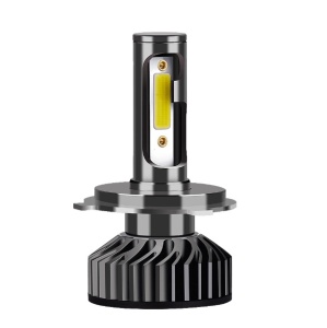Set 2 becuri auto LED H4 F2 COB, 100W, lumina alb-rece, 12.000 lumeni, 32V, 6000K - Img 2