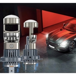 Set 2 bucati becuri led H7 12V, 28000LM, lumina alba, 280W, 6000K, K88 - Img 5