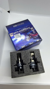 Set 2 x Becuri auto LED K88 H4 canbus 2 faze 280W/set - Img 2